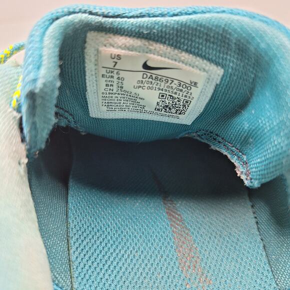 Nike Pegasus Trail 3 Mystic Teal Trail Running Shoes DA8697-300 Men's Size 7 - Picture 13 of 16